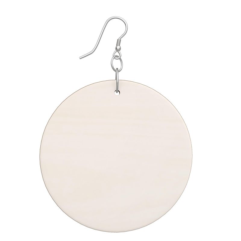 Boucles d'oreille en bois