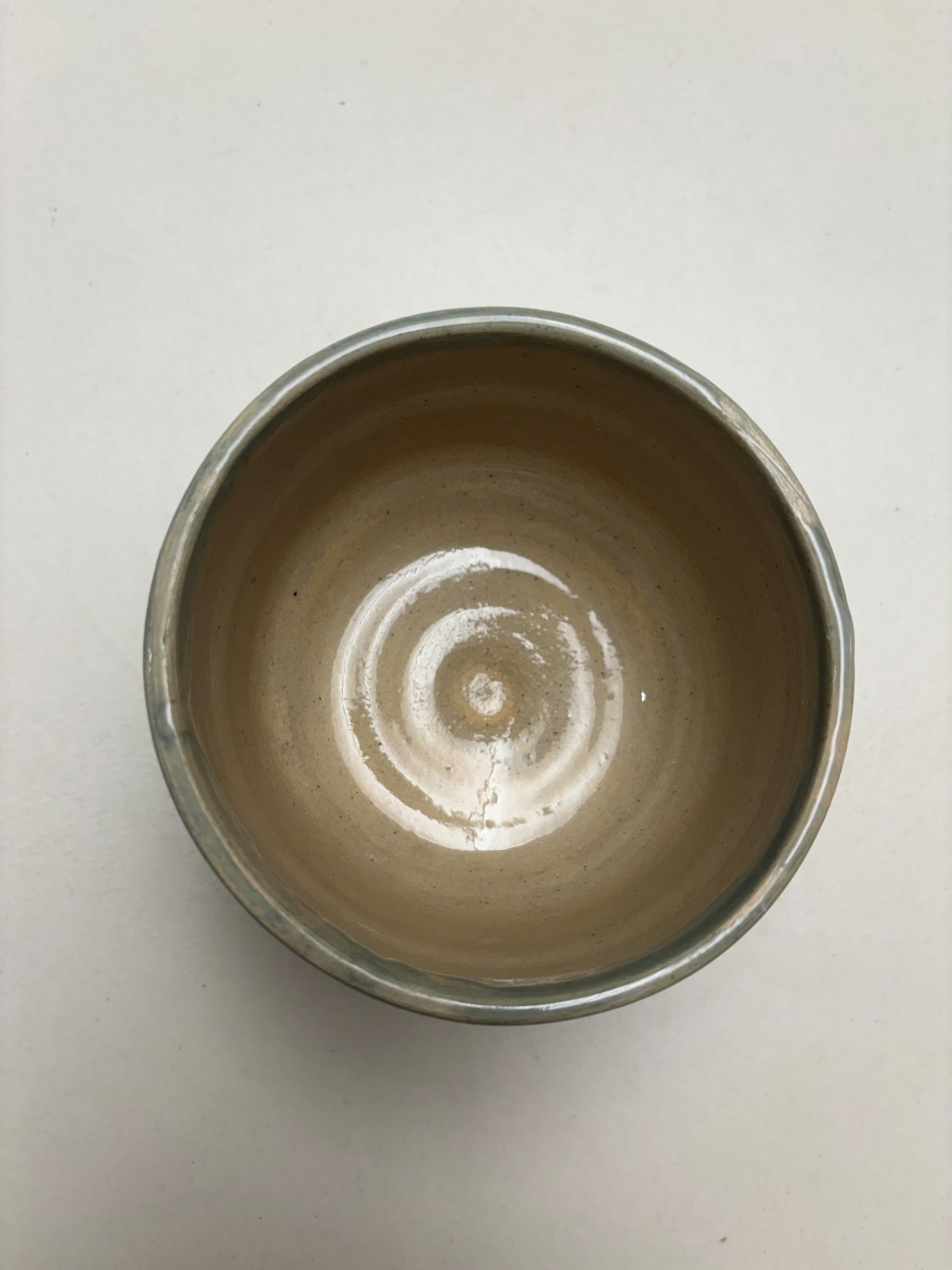 Cache pot bleu - Céramique fait main à Bayonne