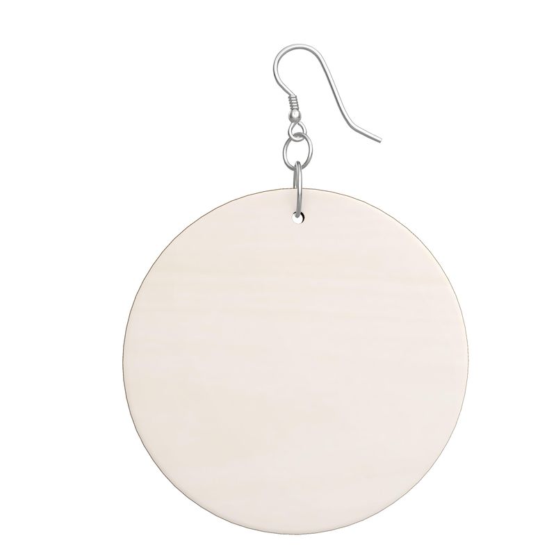 Boucles d'oreille en bois