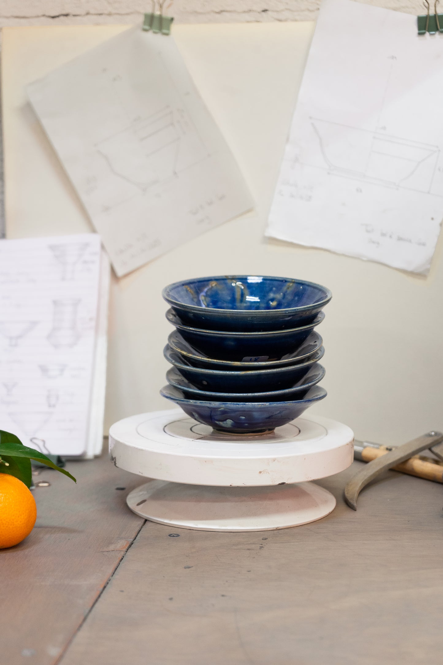 Bol à sauce « First Tide » - Bleu lacté