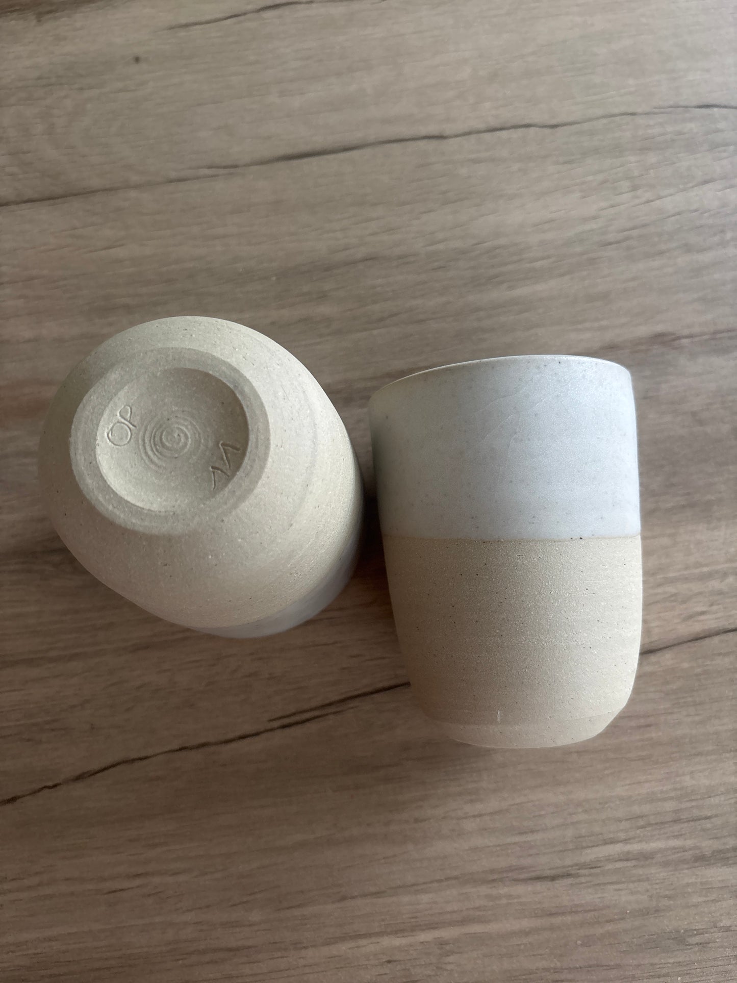 Gobelet - Blanc mat