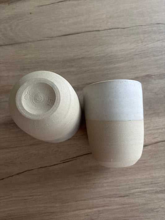 Gobelet - Blanc mat