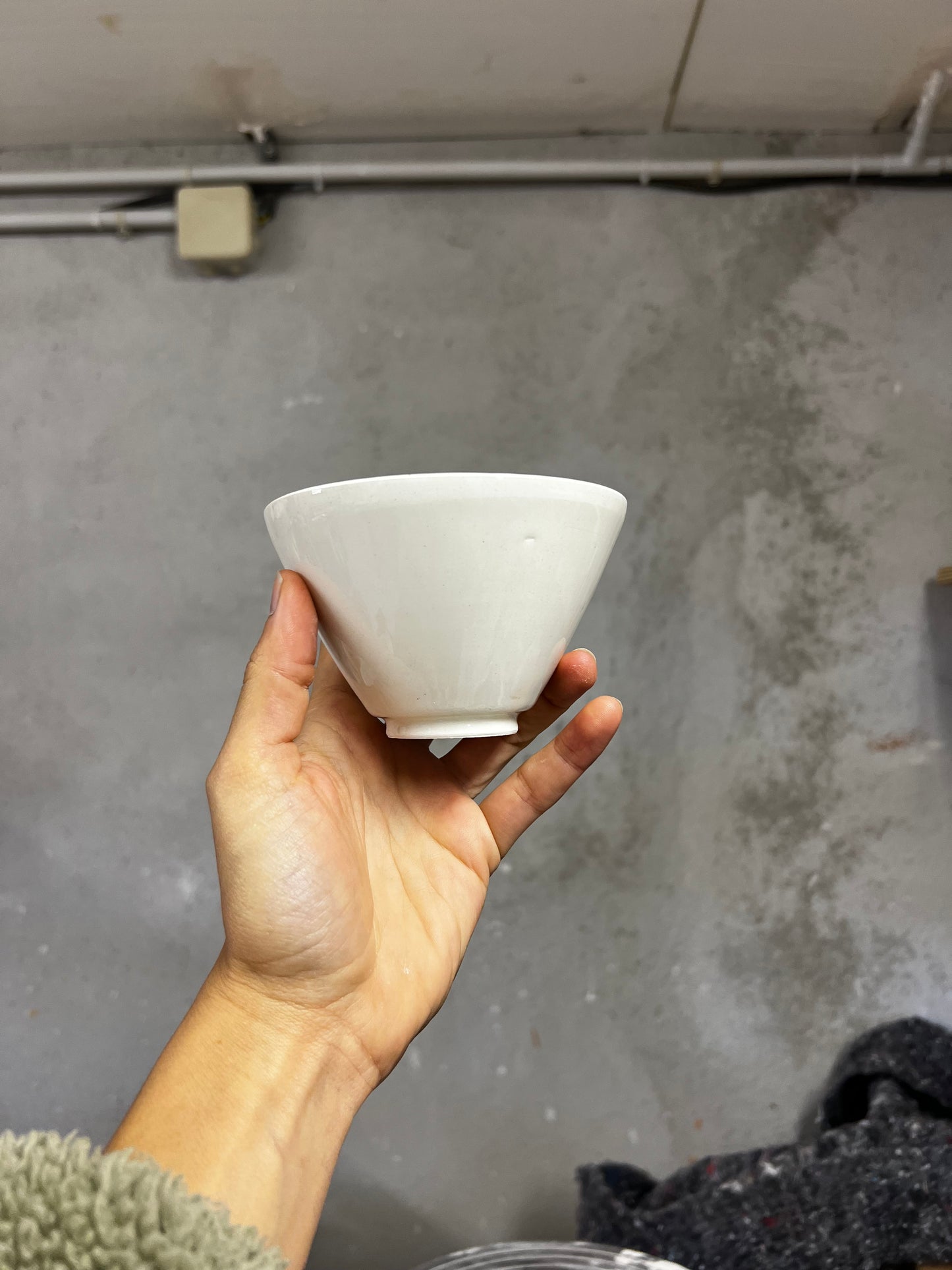 Bol à thé SUGI NARI - Blanc