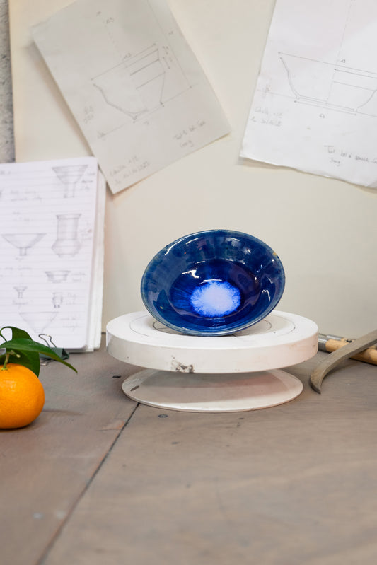 Bol à sauce « First Tide » - Bleu lacté