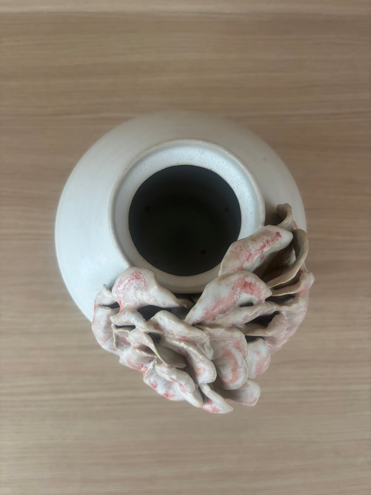 Vase boule à fleur
