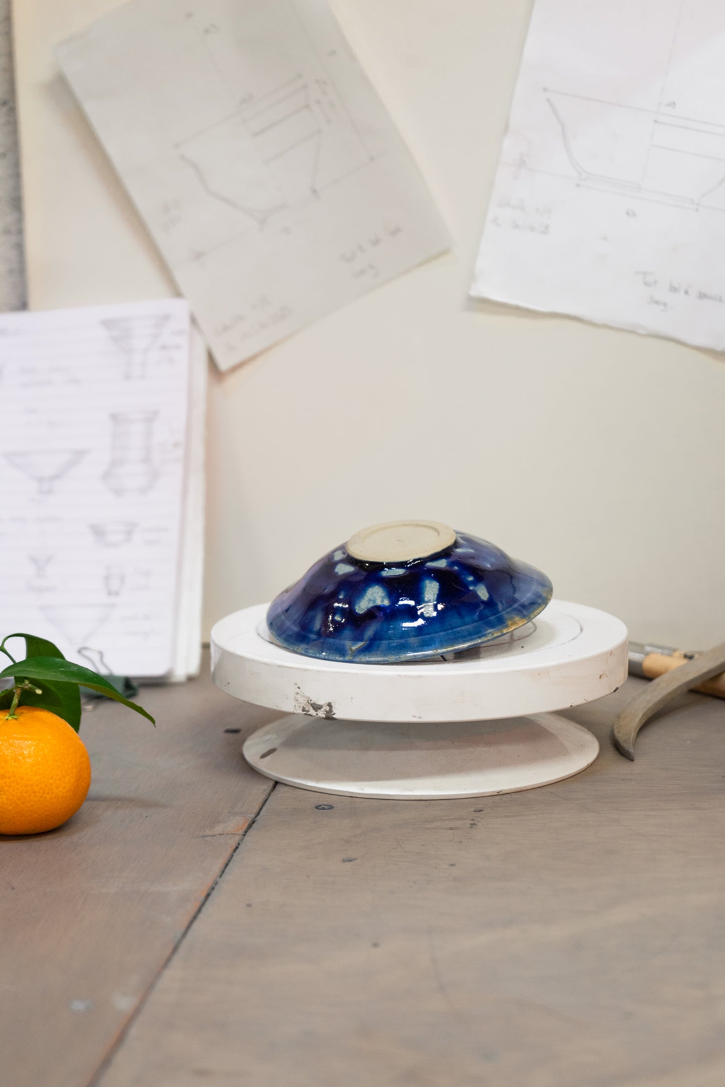 Bol à sauce « First Tide » - Bleu lacté