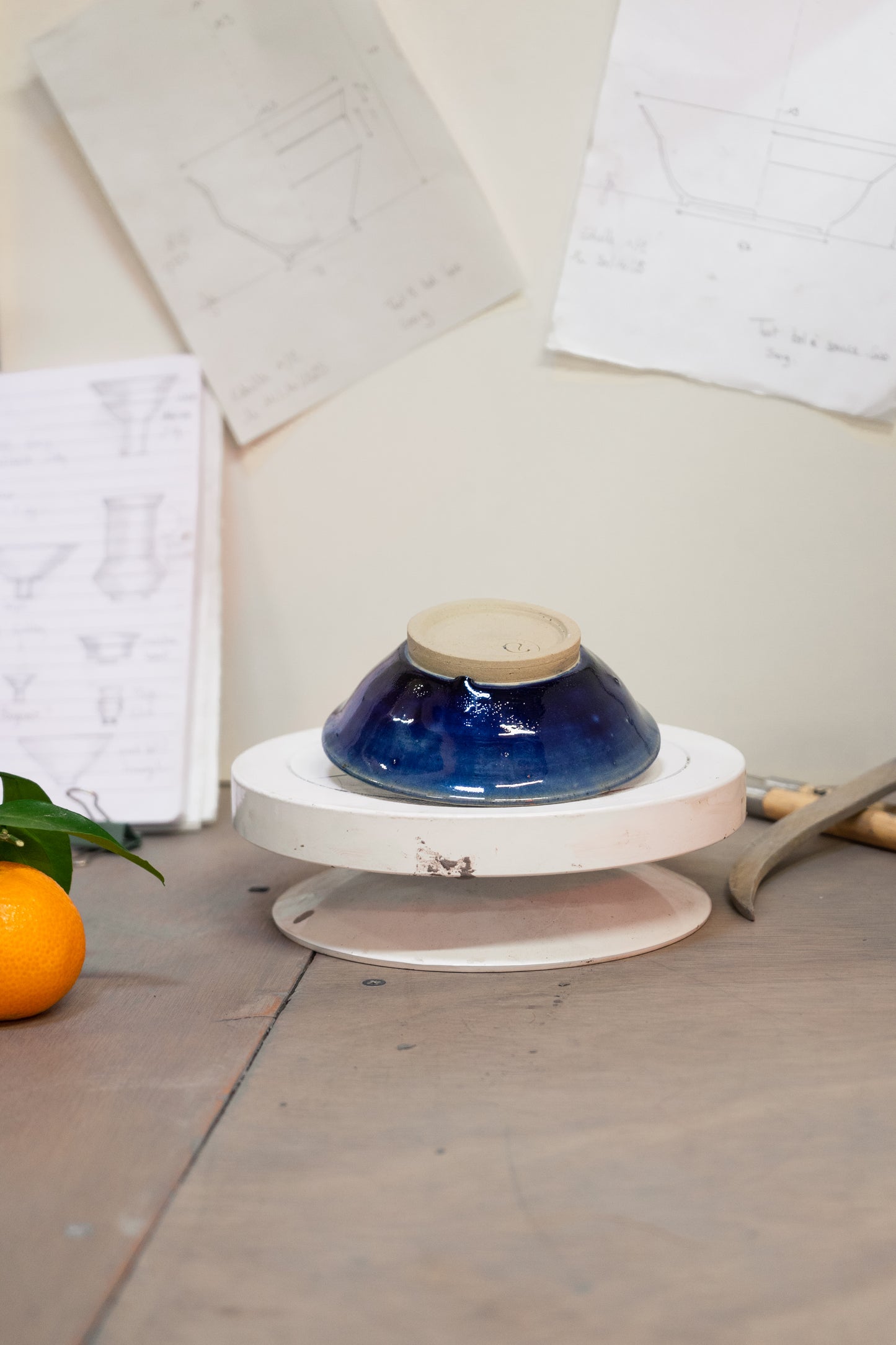 Bol à sauce « First Tide » - Bleu lacté