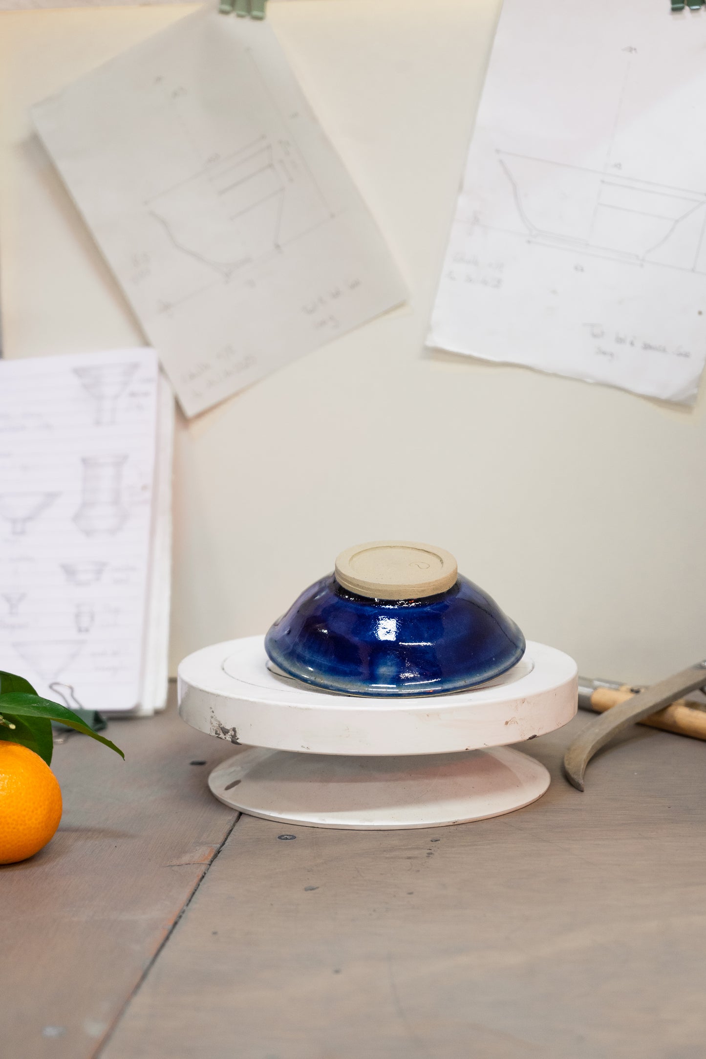 Bol à sauce « First Tide » - Bleu lacté