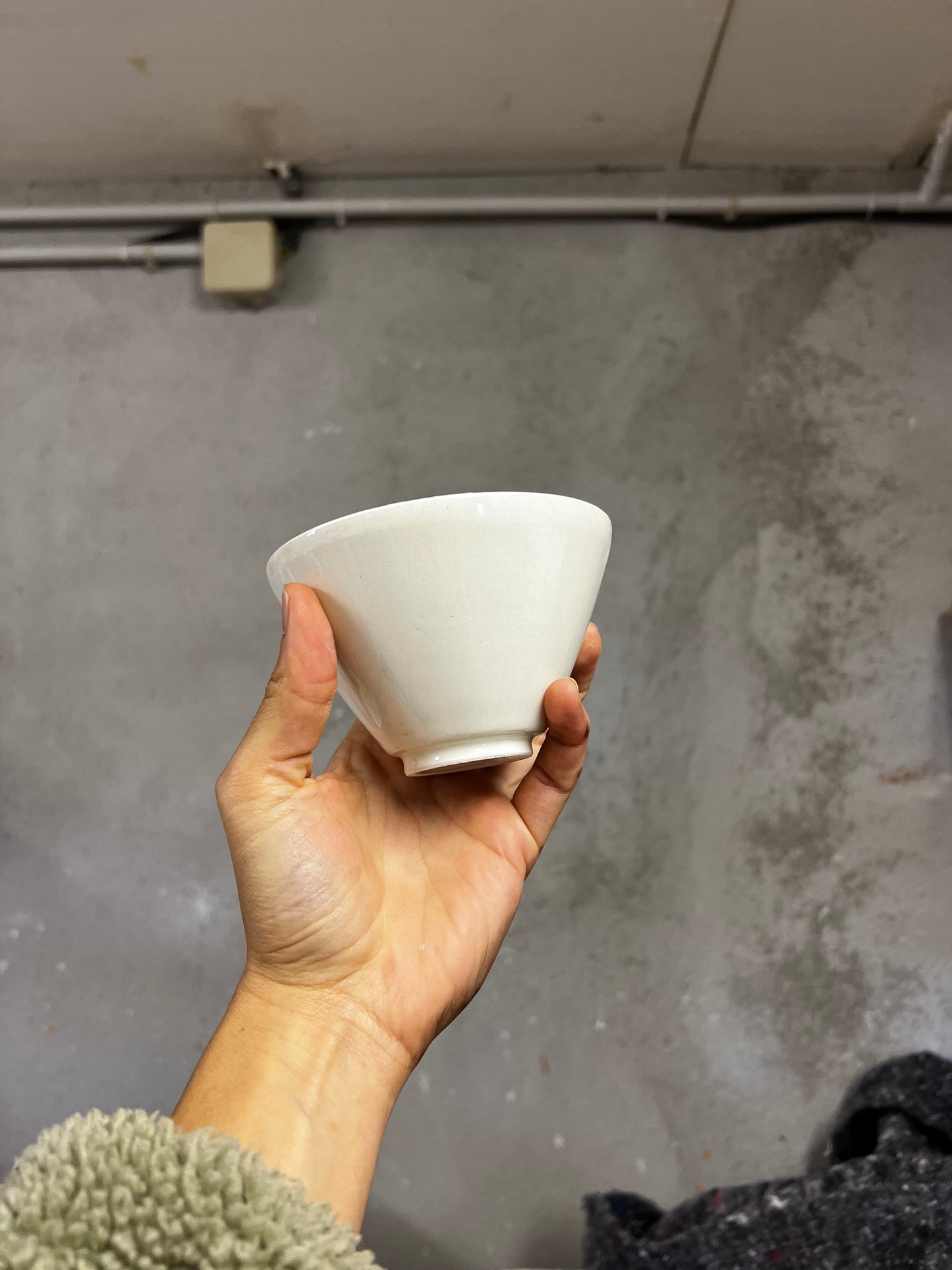 Bol à thé SUGI NARI - Blanc