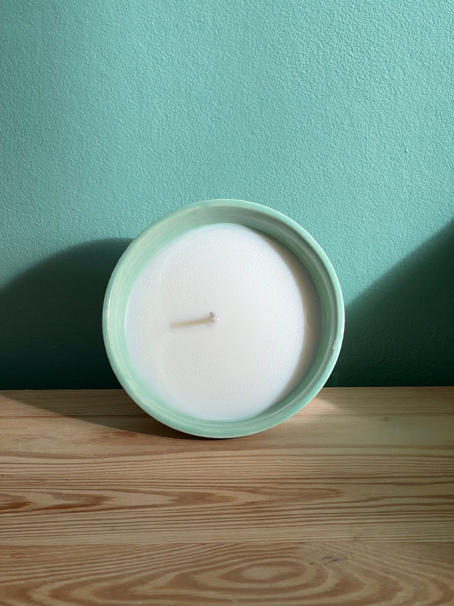 Bol à thé SUGI NARI - Édition bougie - Blanc et vert