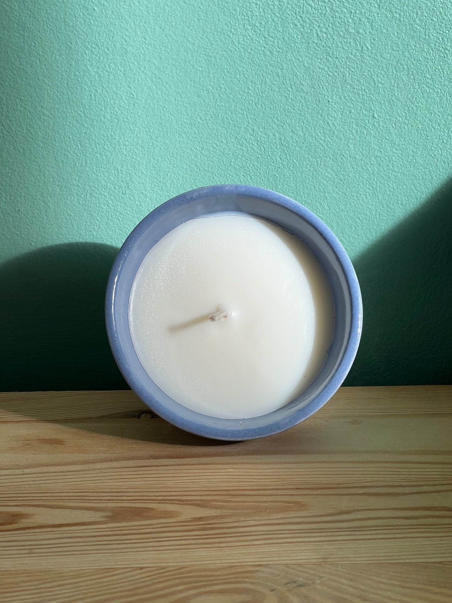 Bol à thé SUGI NARI - Édition bougie - Blanc et lavande