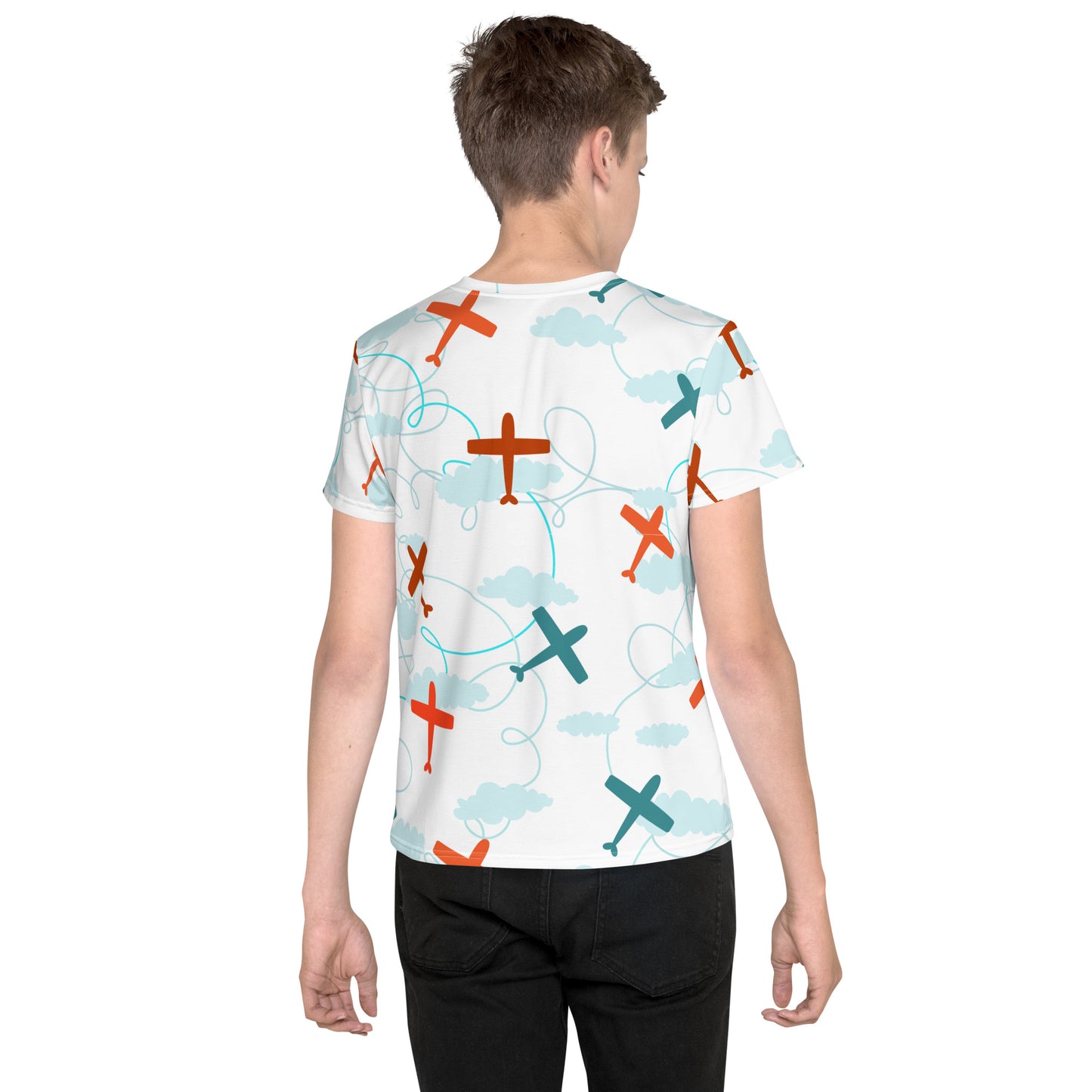 T-shirt col ras du cou - Airplanes