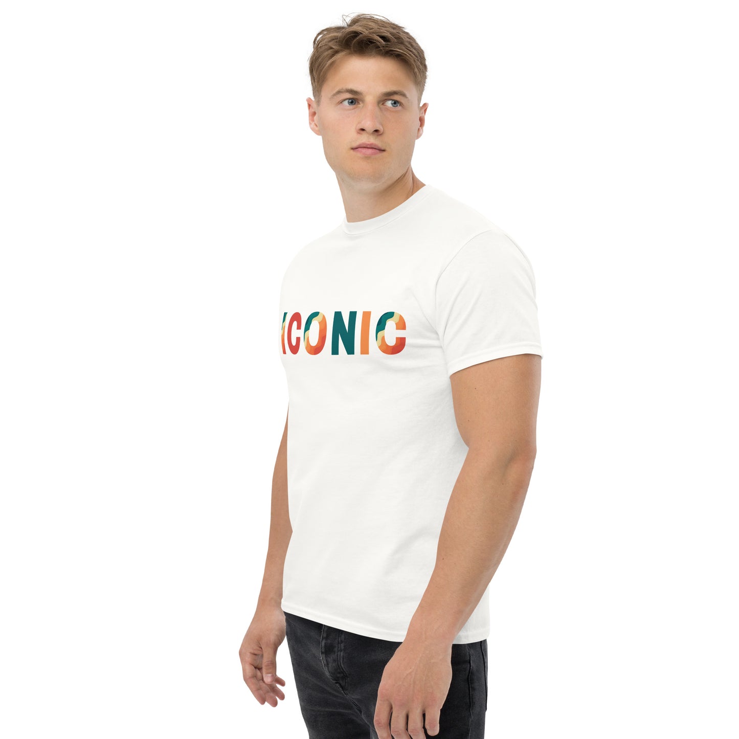 T-shirt classique homme - ICONIC zebra