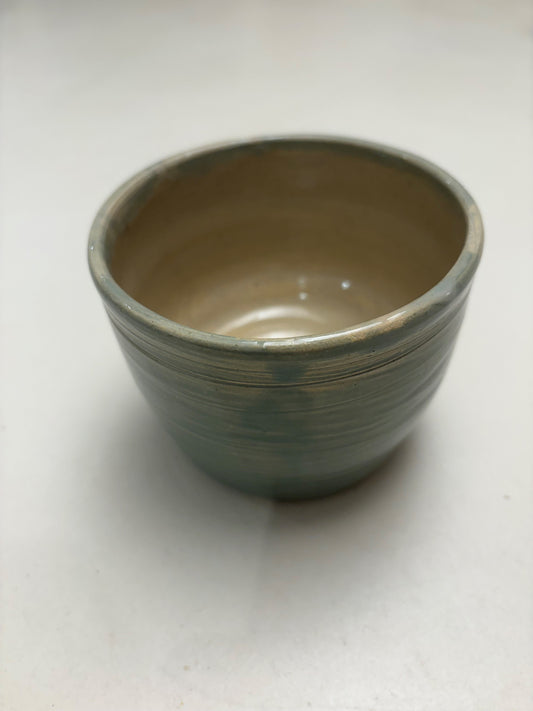 Cache pot bleu - Céramique fait main à Bayonne