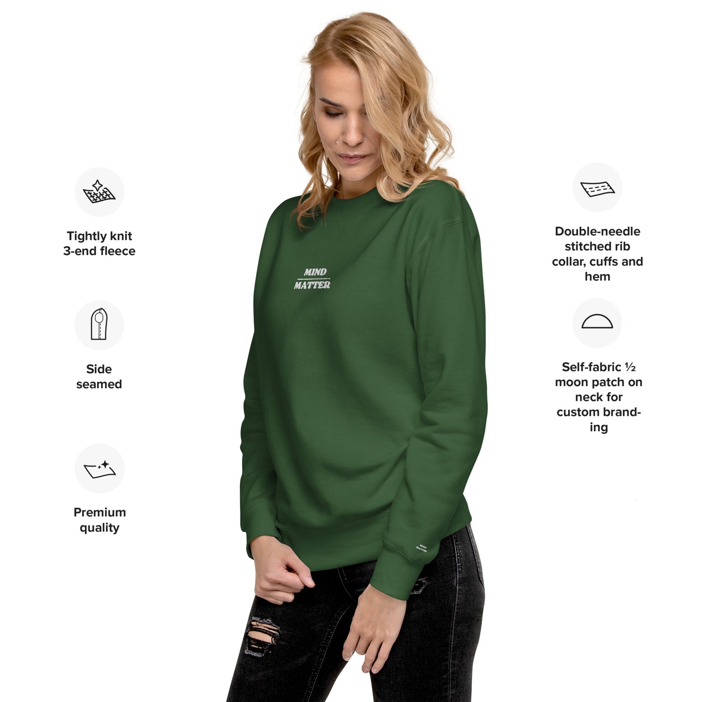 Sweatshirt premium unisexe - Mind Matter